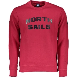 Red Cotton Men Sweater