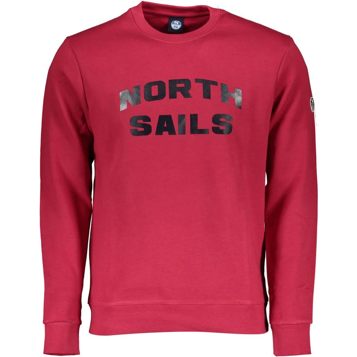 Red Cotton Men Sweater