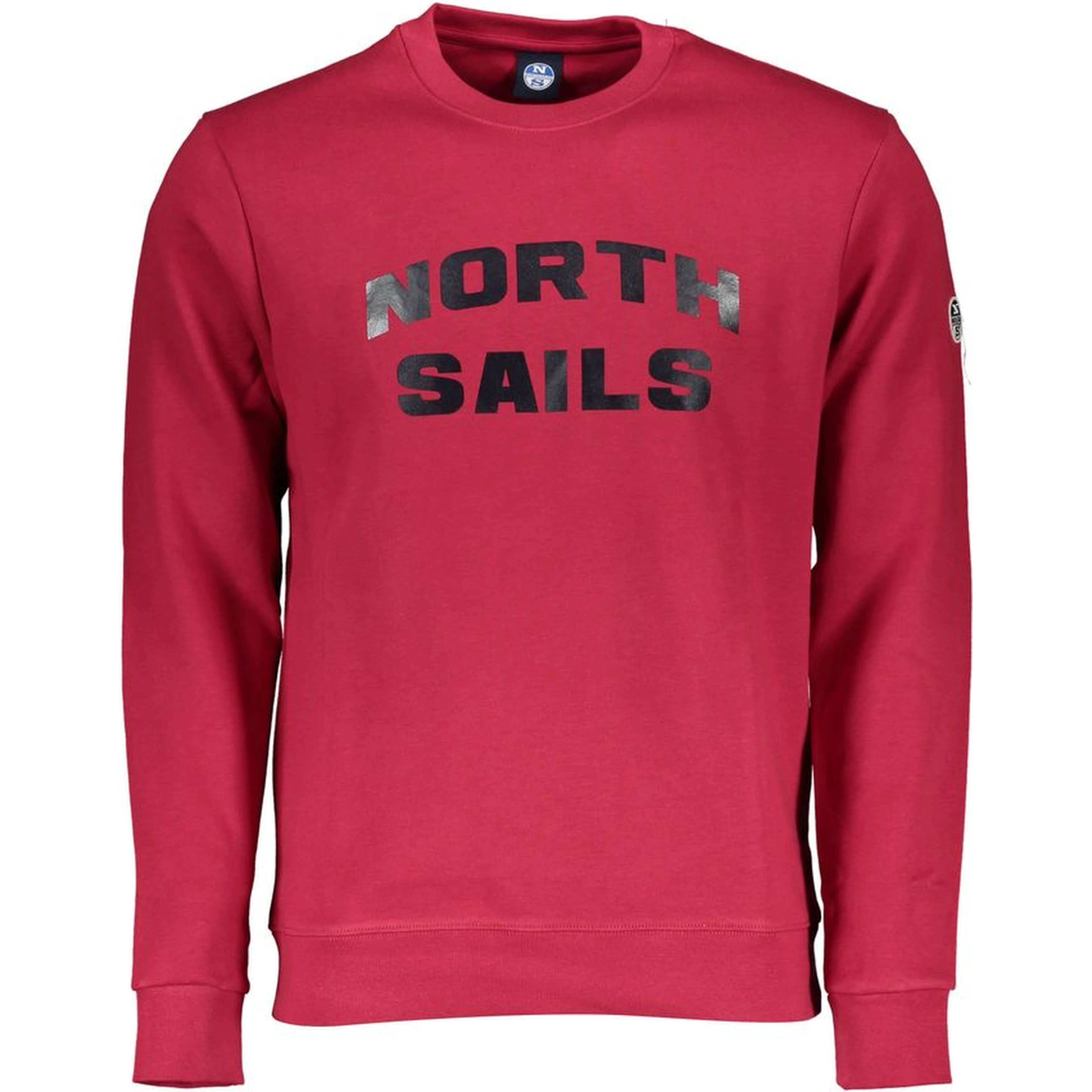 Red Cotton Men Sweater