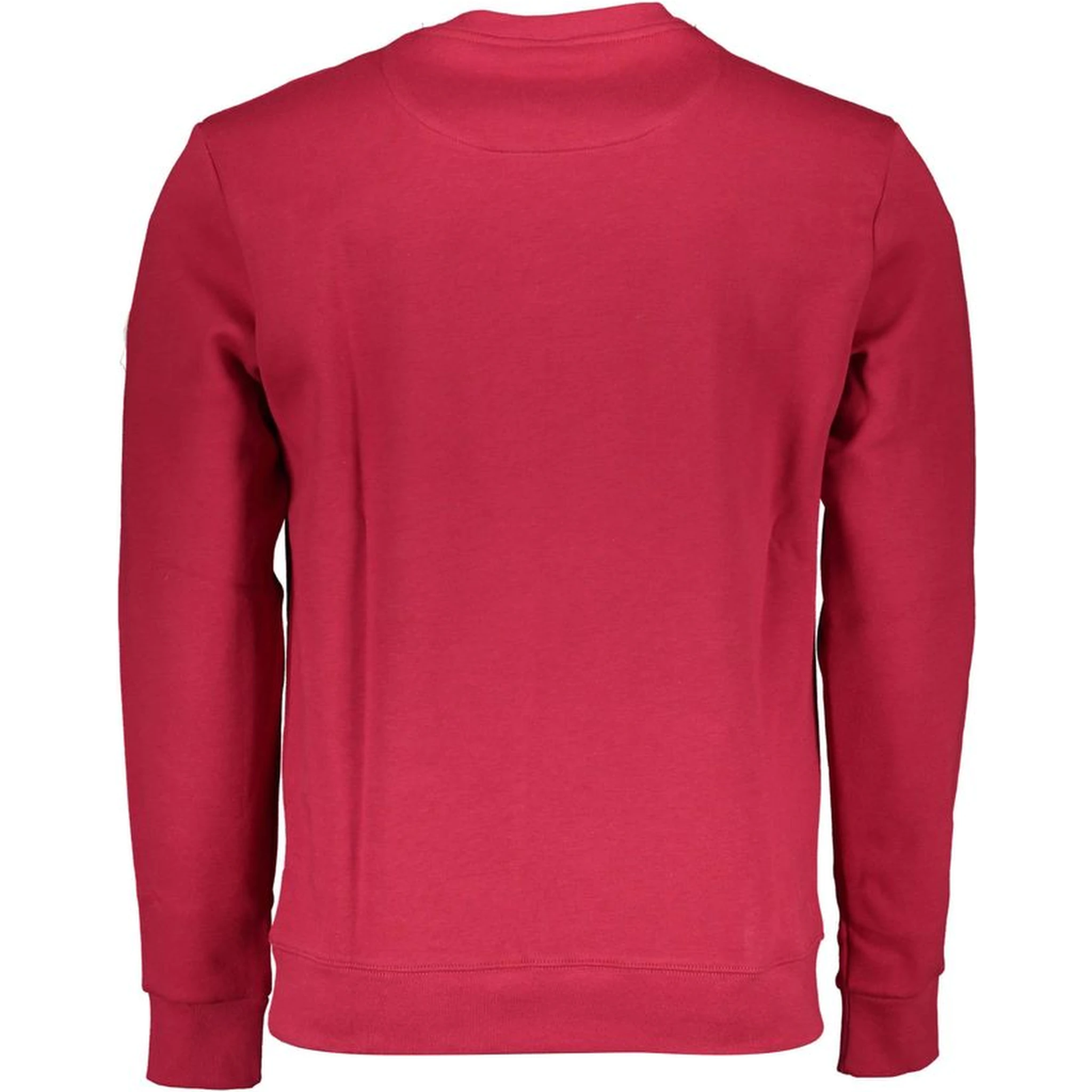Red Cotton Men Sweater