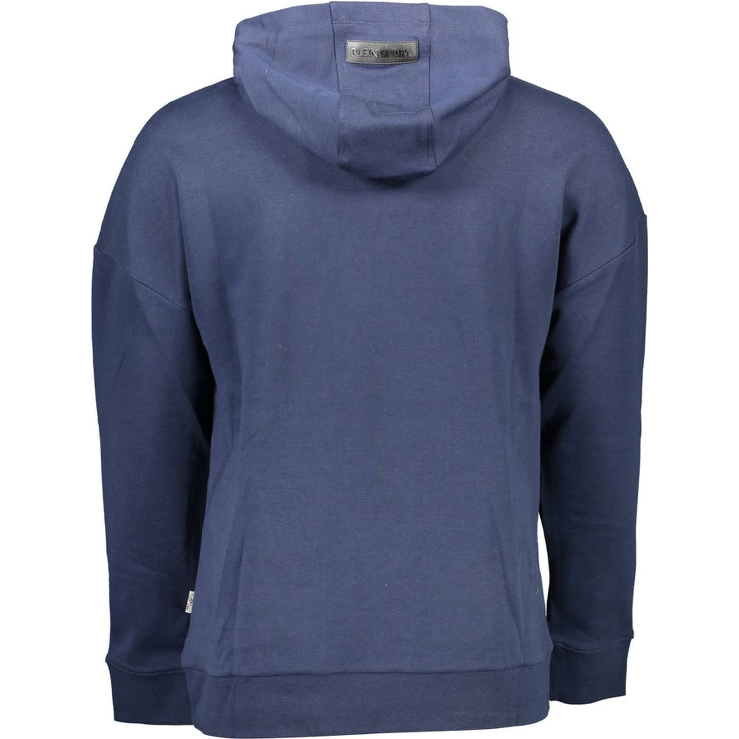 Blue Cotton Men Sweater