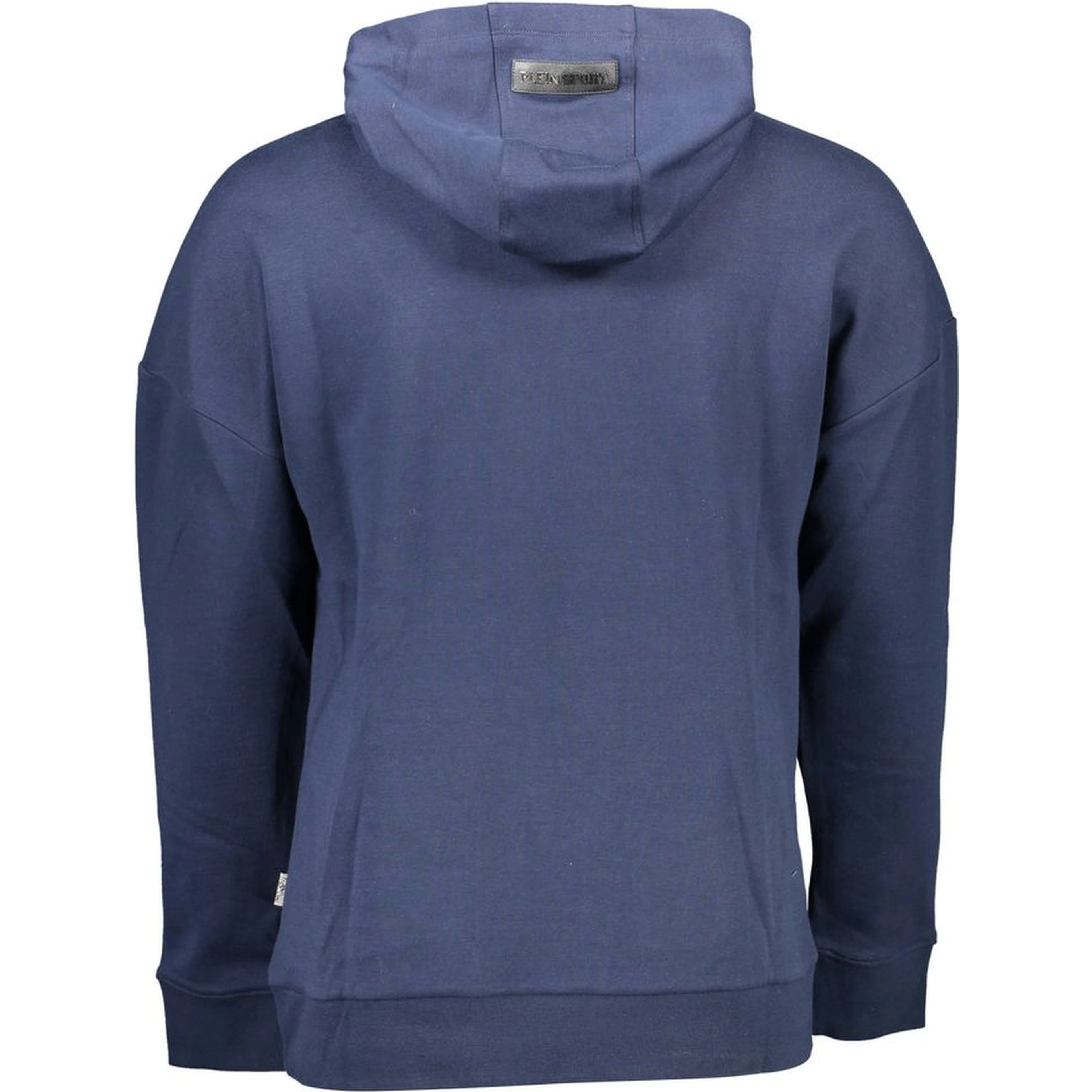 Blue Cotton Men Sweater