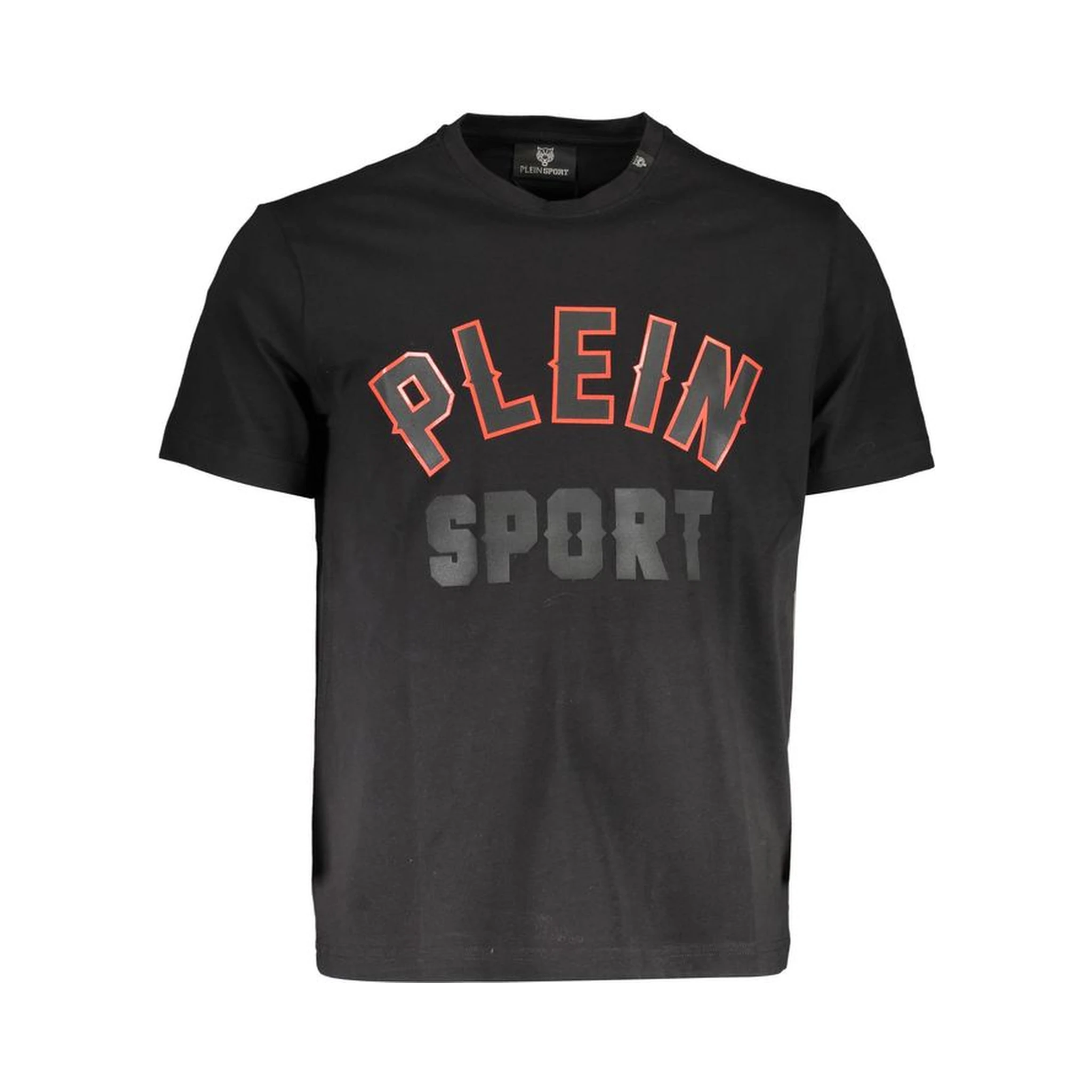 Black Cotton Men T-Shirt