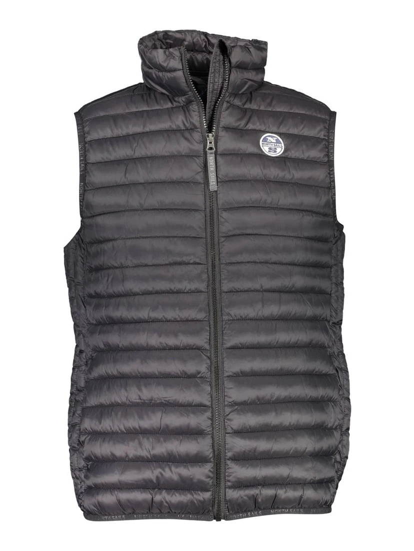 Black Polyamide Men Jacket