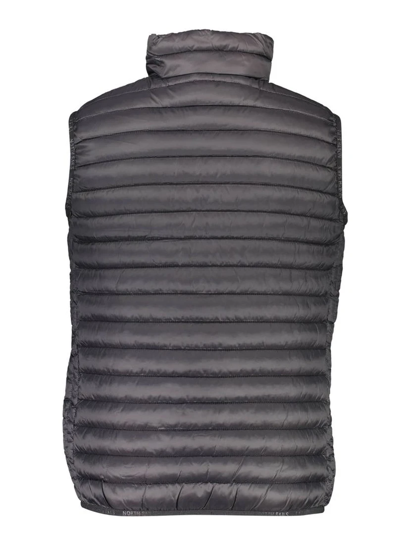 Black Polyamide Men Jacket