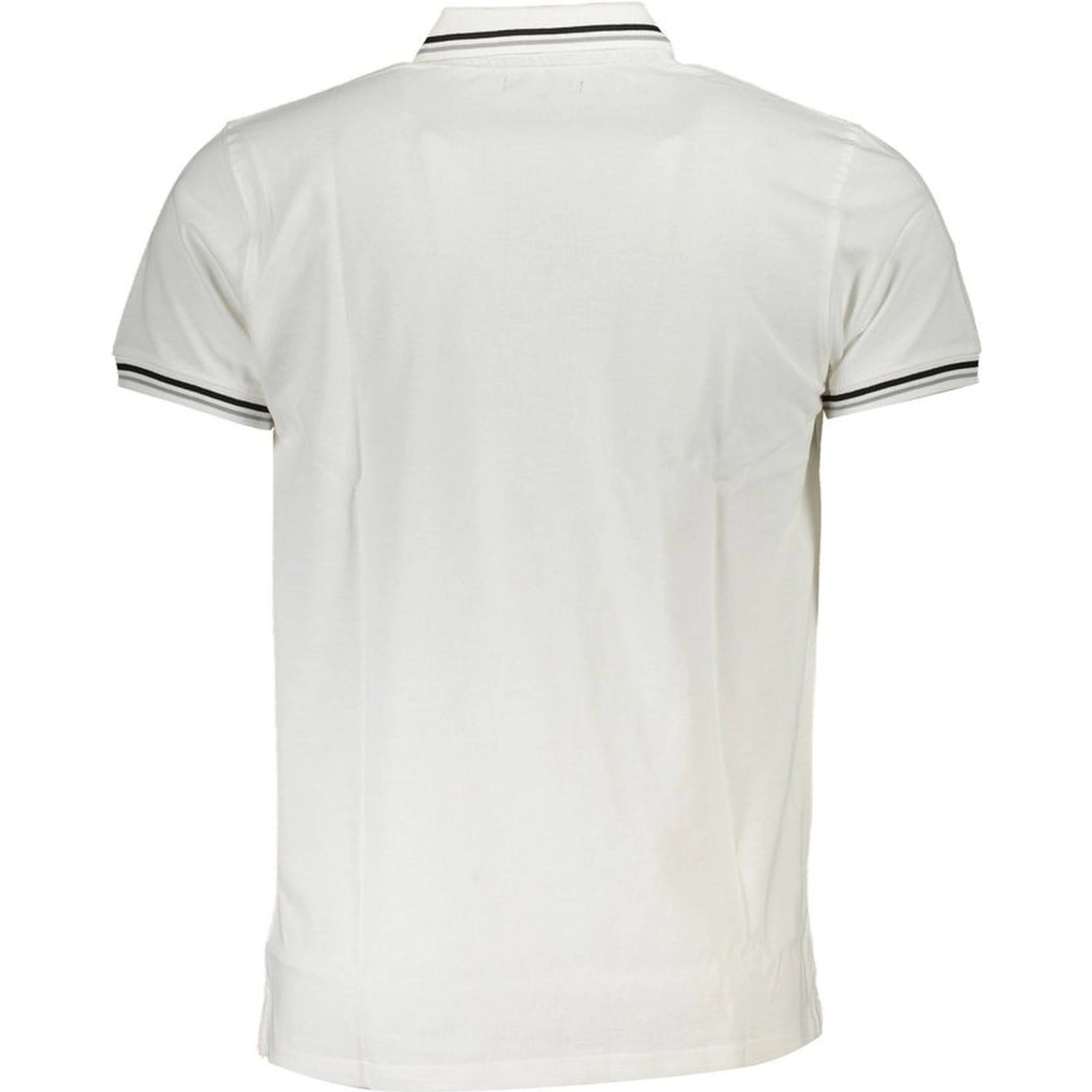 White Cotton Polo Shirt