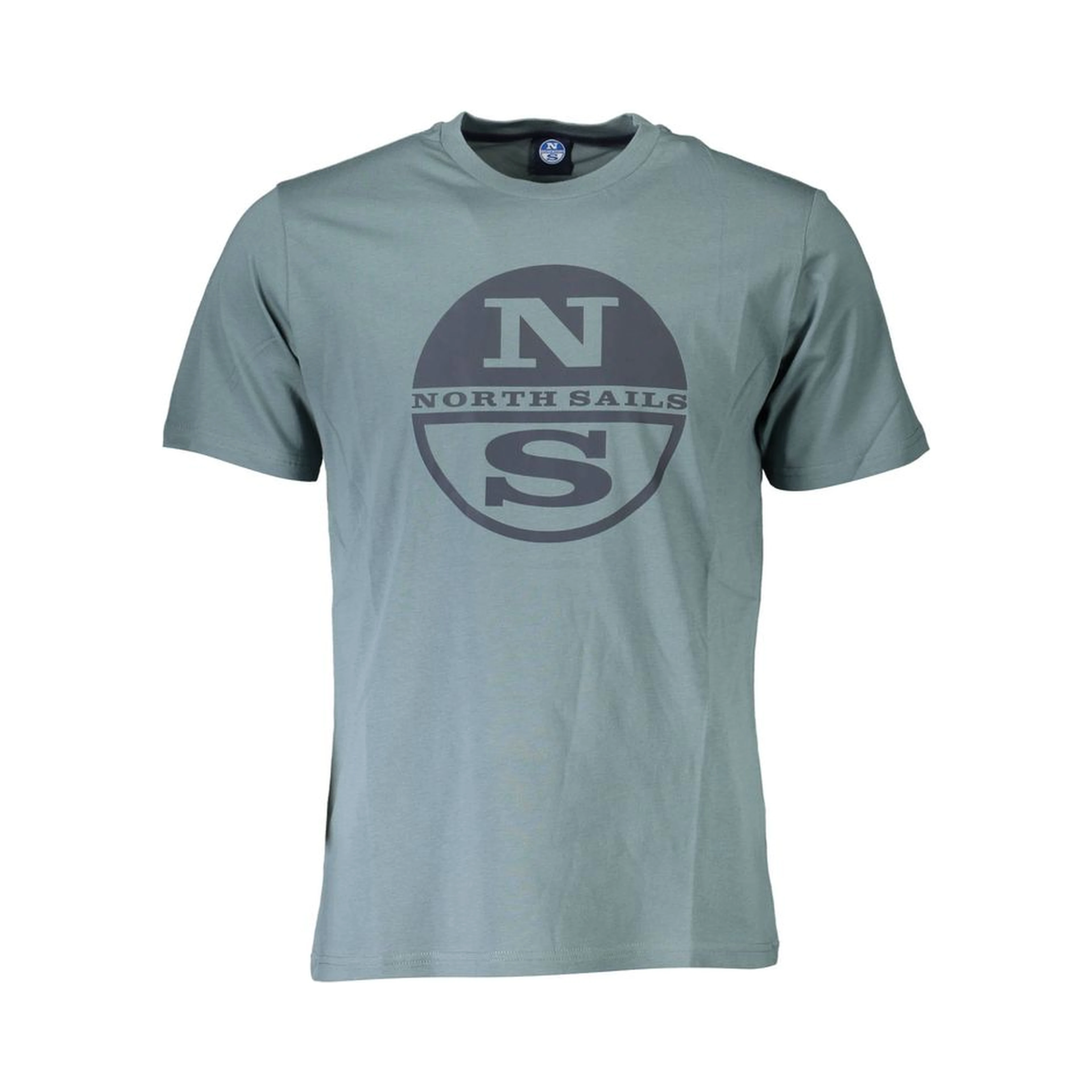 Green Cotton Men T-Shirt