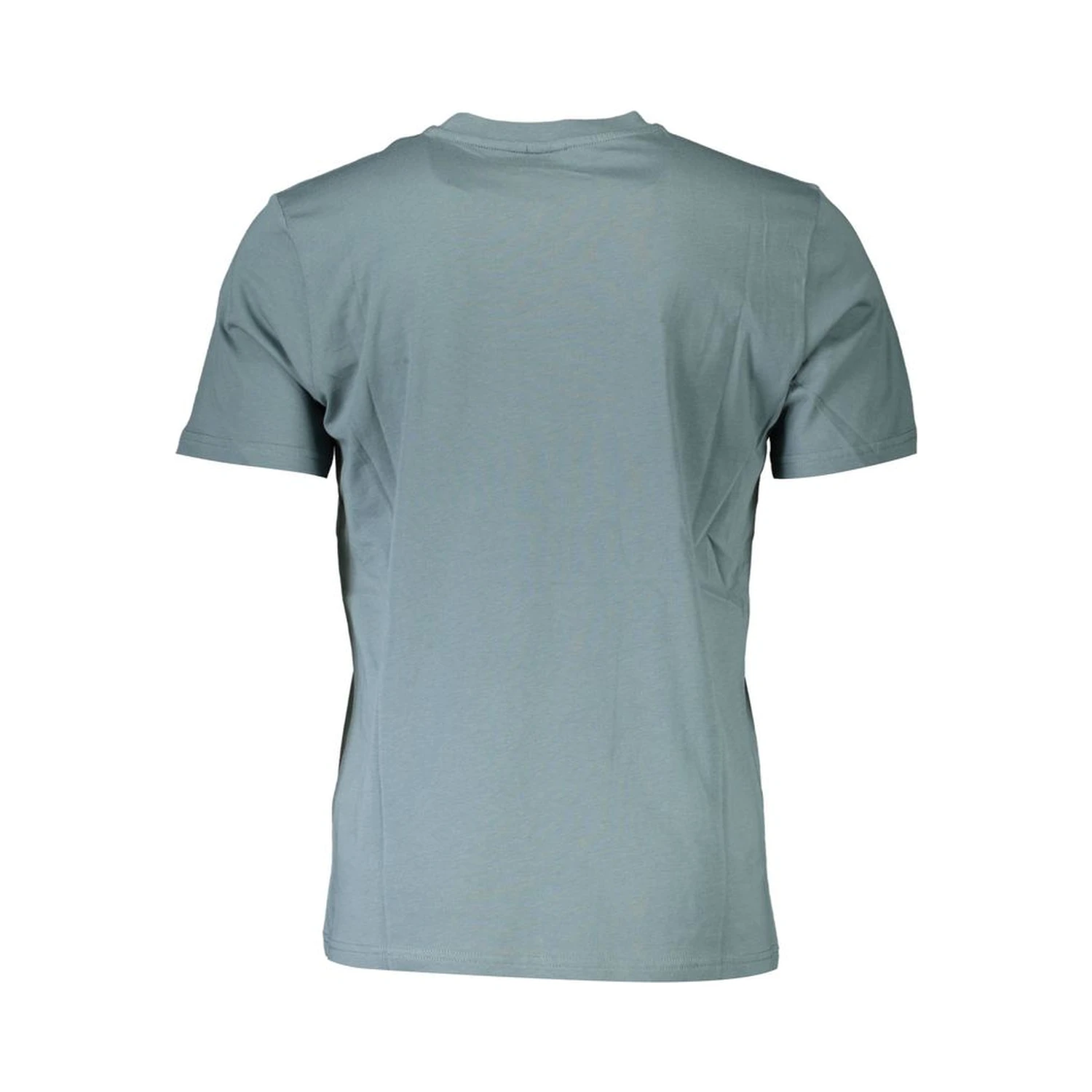 Green Cotton Men T-Shirt