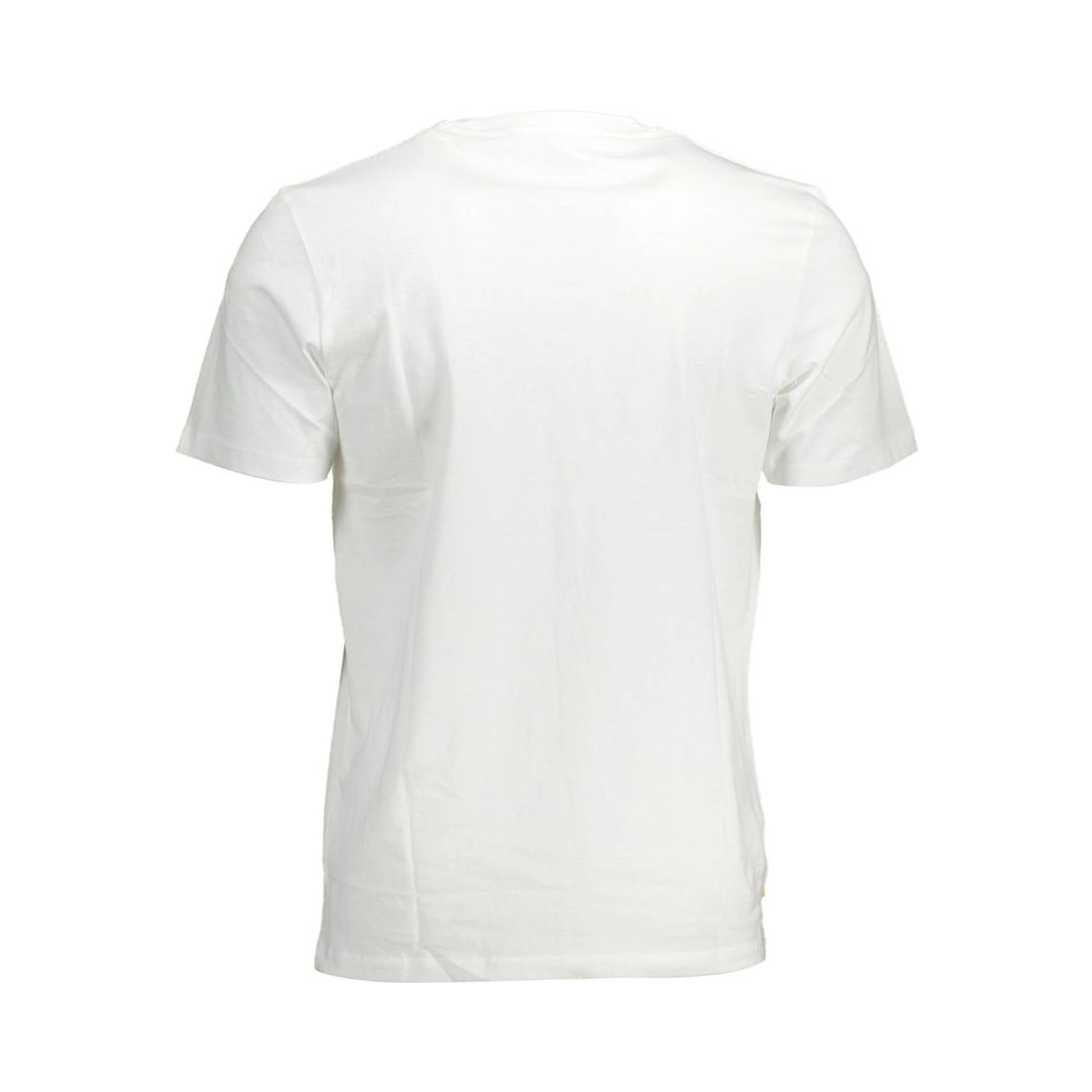 White Cotton Men T-Shirt