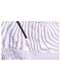 White Striped Cotton GOLD Long Sleeves Shirt
