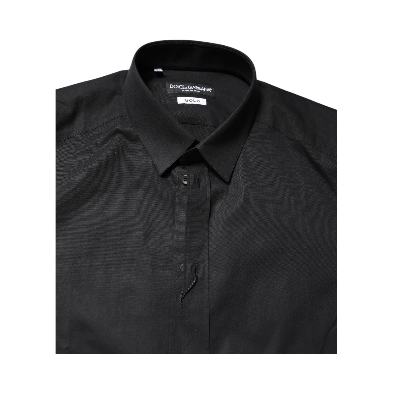 Black GOLD Cotton Long Sleeves Dress Shirt