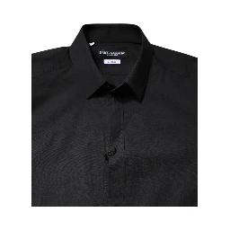Black GOLD Cotton Dress Formal Shirt