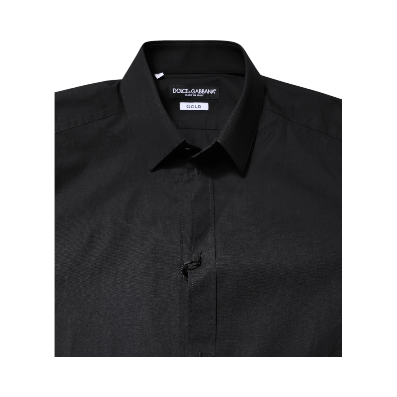 Black GOLD Cotton Dress Formal Shirt