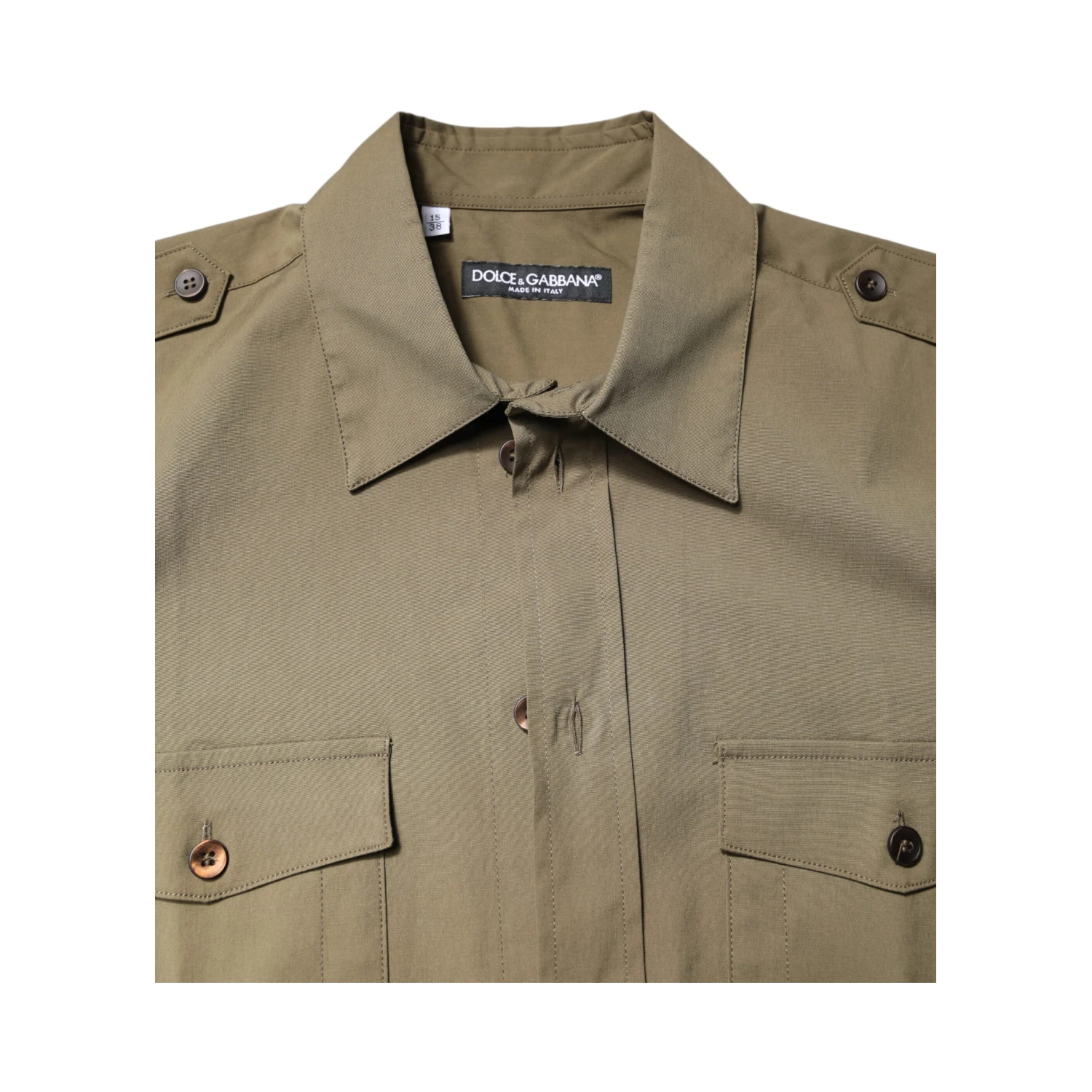 Brown Cotton Stretch Casual Long Sleeves Shirt