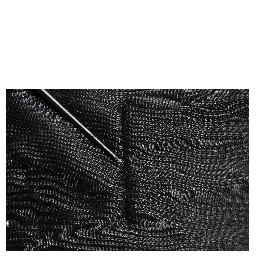 Black Logo Knitted Crewneck Pullover Sweater