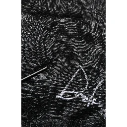 Black Logo Knitted Crewneck Pullover Sweater