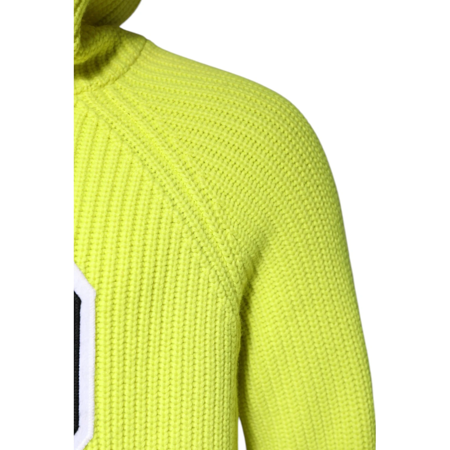 Green 69 Knit Hooded Men Pullover Sweater