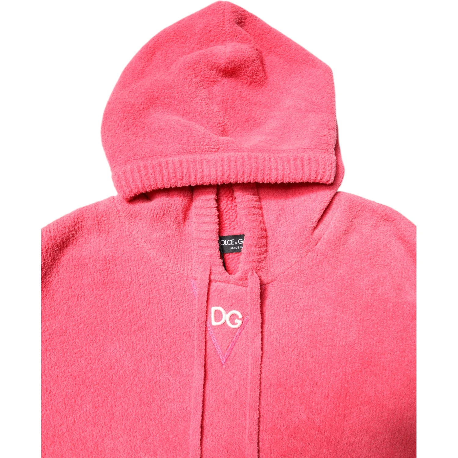 Red Cotton Knit Hooded Men Pullover Sweater