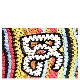 Multicolor Cotton Hooded Pullover Sweater
