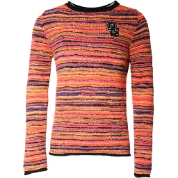 Multicolor Wool DGLogo Knit Pullover Sweater