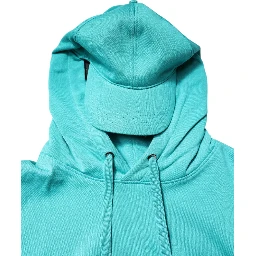 Green Cotton Hooded Men Sportswear Vest Sweater