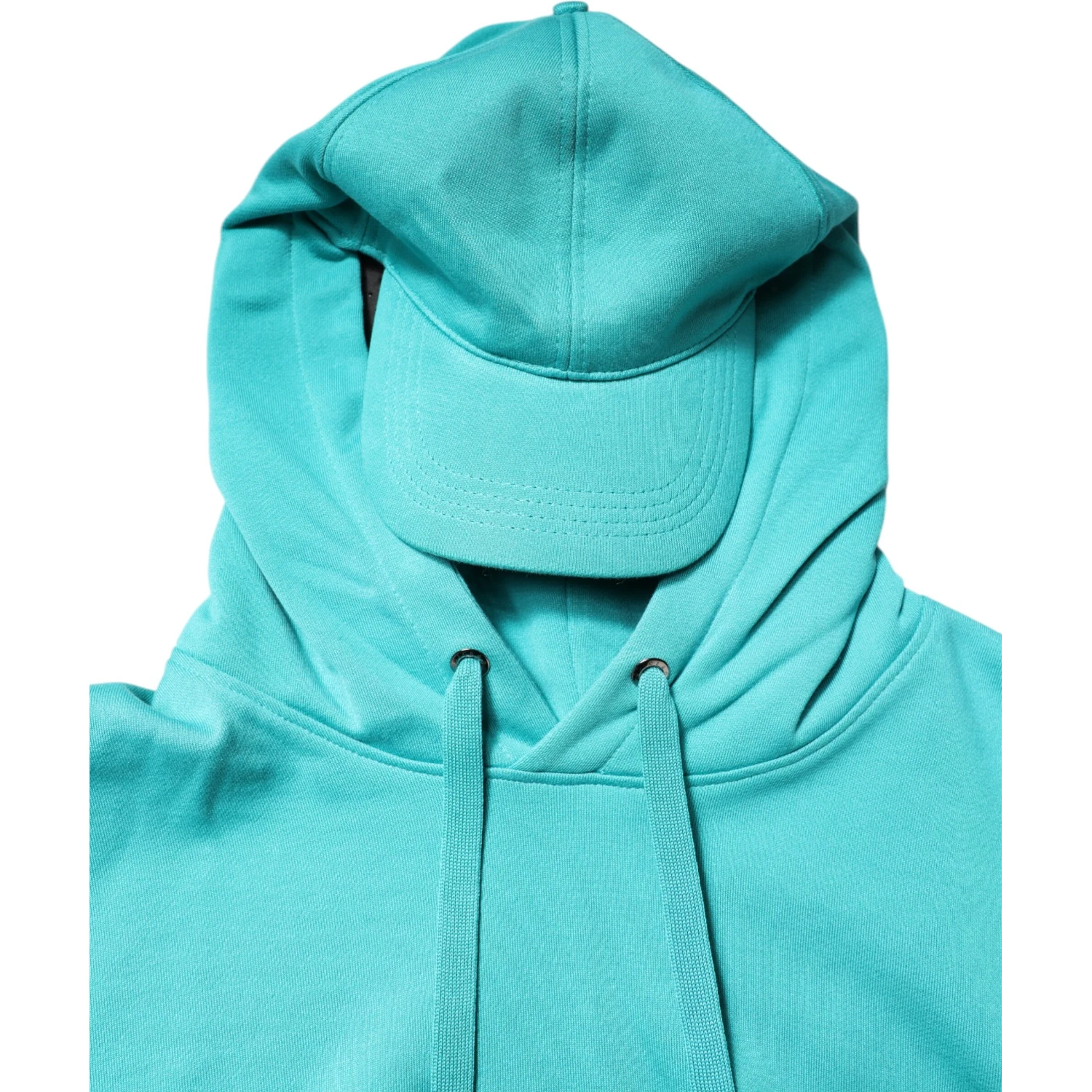 Green Cotton Hooded Men Sportswear Vest Sweater