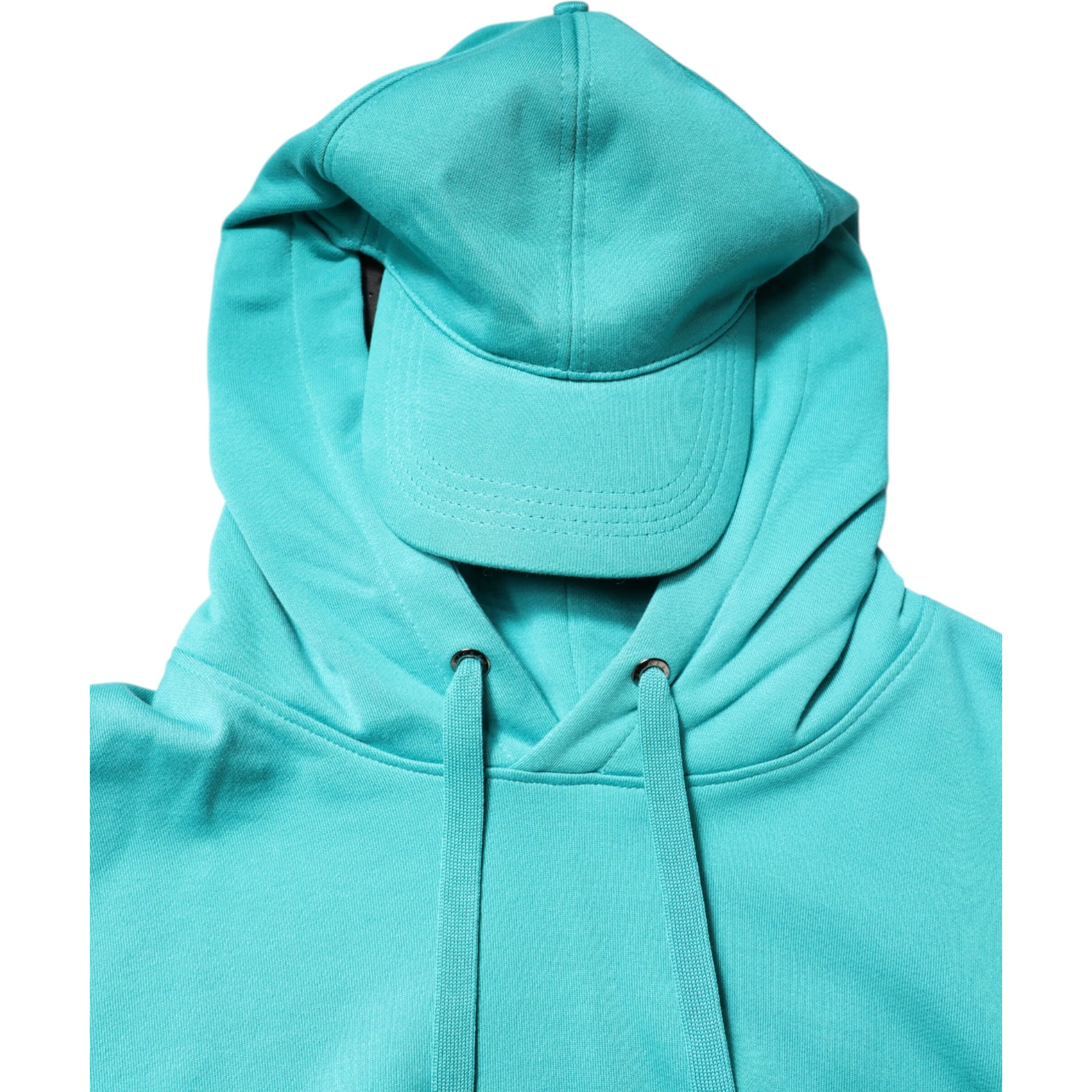 Green Cotton Hooded Men Sportswear Vest Sweater