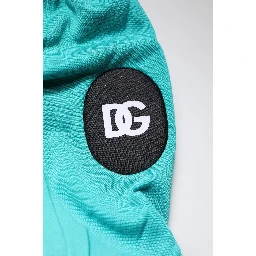 Green Cotton Hooded Men Sportswear Vest Sweater