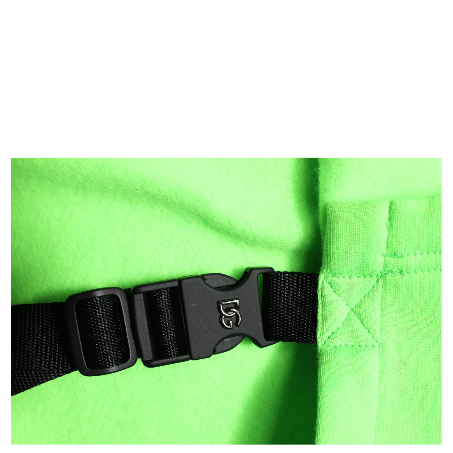 Green Polyester Hooded Sportswear Vest Sweater