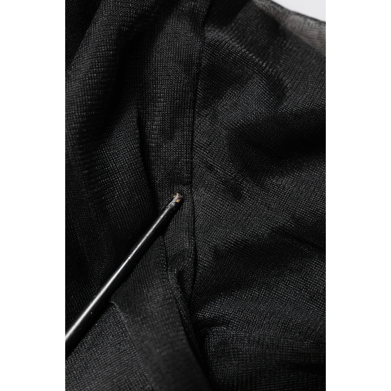 Black Logo Knitted Crewneck Pullover Sweater