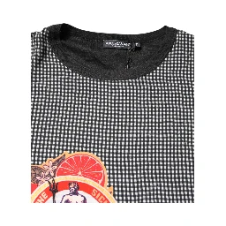 Black Graphic Print Short Sleeve T-shirt