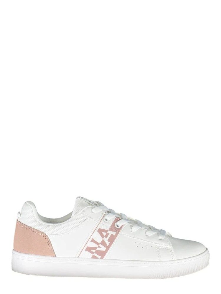 White Leather Women Sneaker