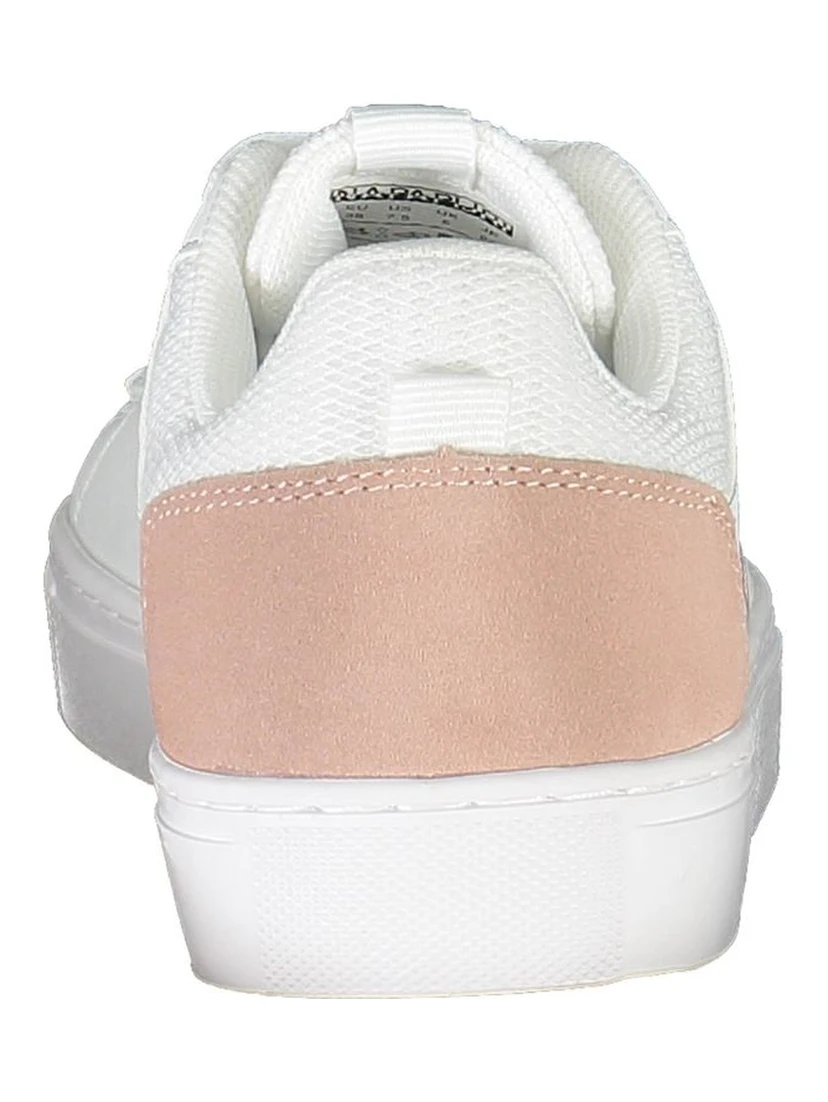 White Leather Women Sneaker