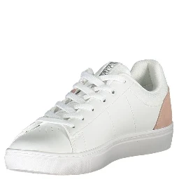 White Leather Women Sneaker