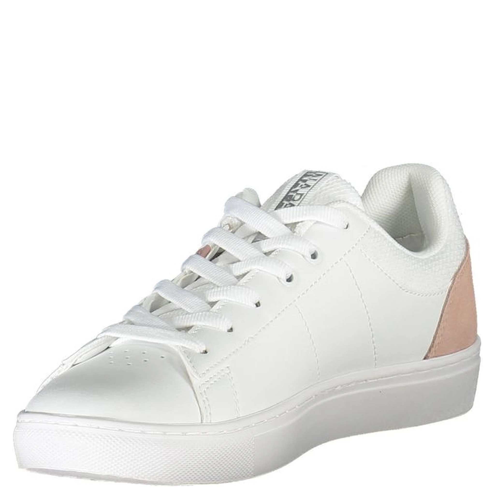 White Leather Women Sneaker