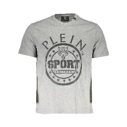 Brown Cotton Men T-Shirt
