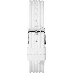 White Synthetic Dress Watch