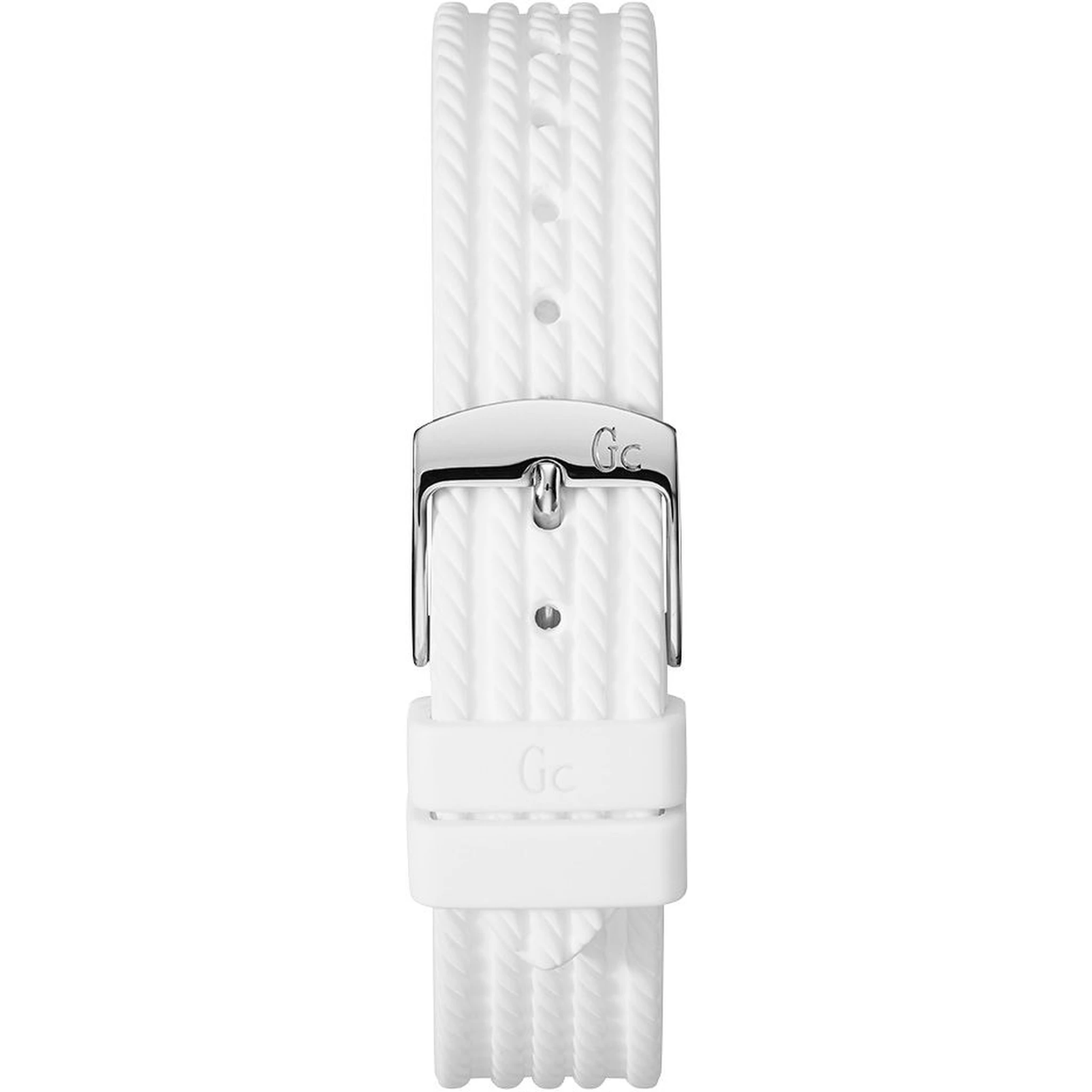 White Synthetic Dress Watch