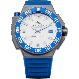 Blue Synthetic Sport Watch
