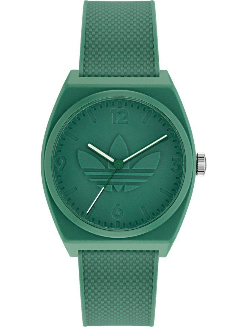 ساعة رياضية خضراء صناعية