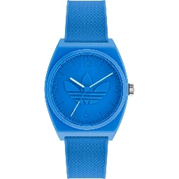 Blue Synthetic Sport Watch