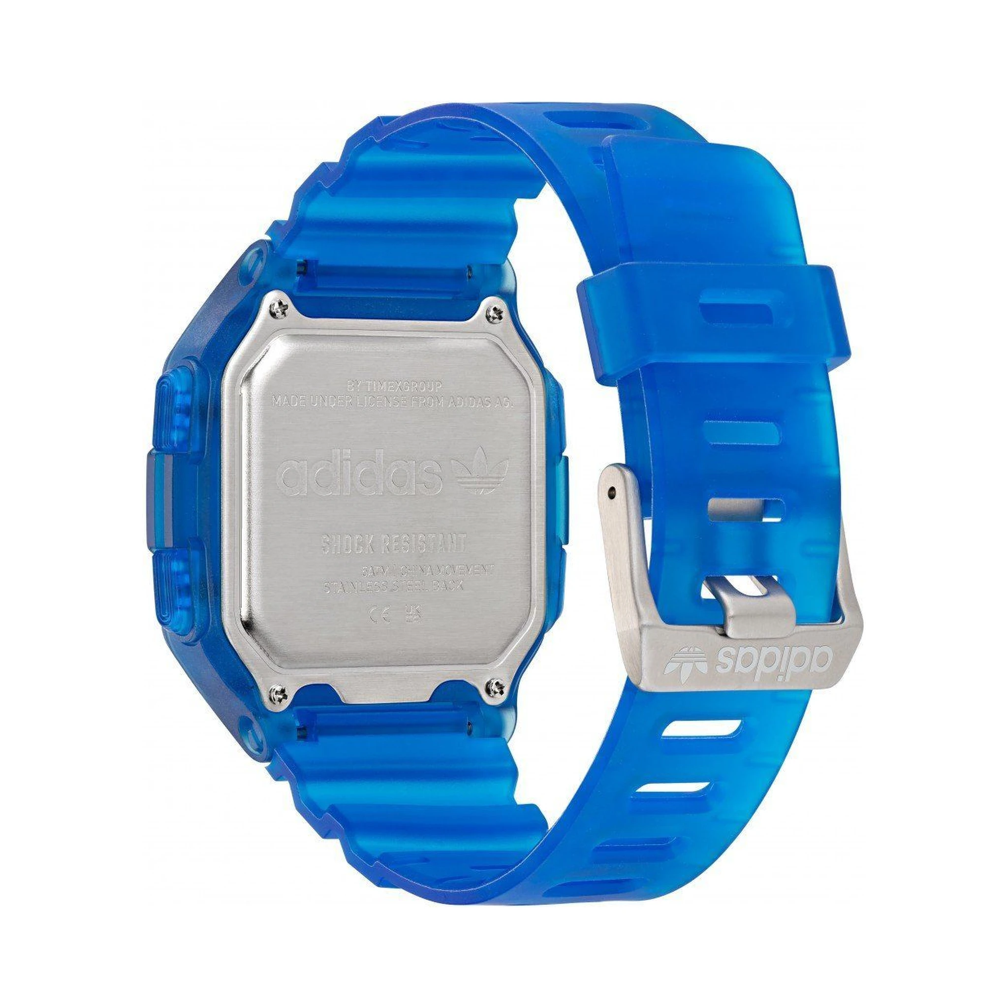 Blue Synthetic Sport Watch