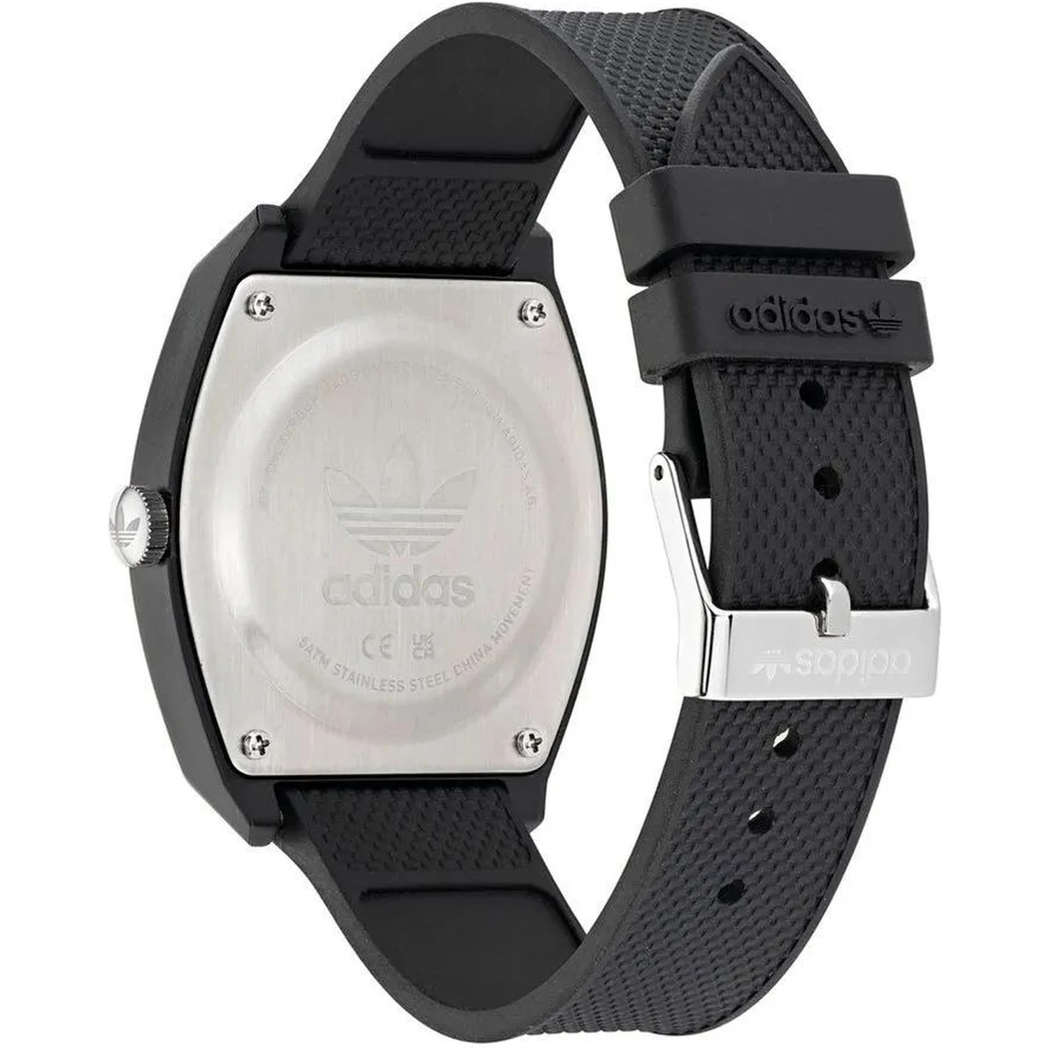 Black Synthetic Sport Watch