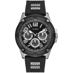 Black Synthetic Sport Watch