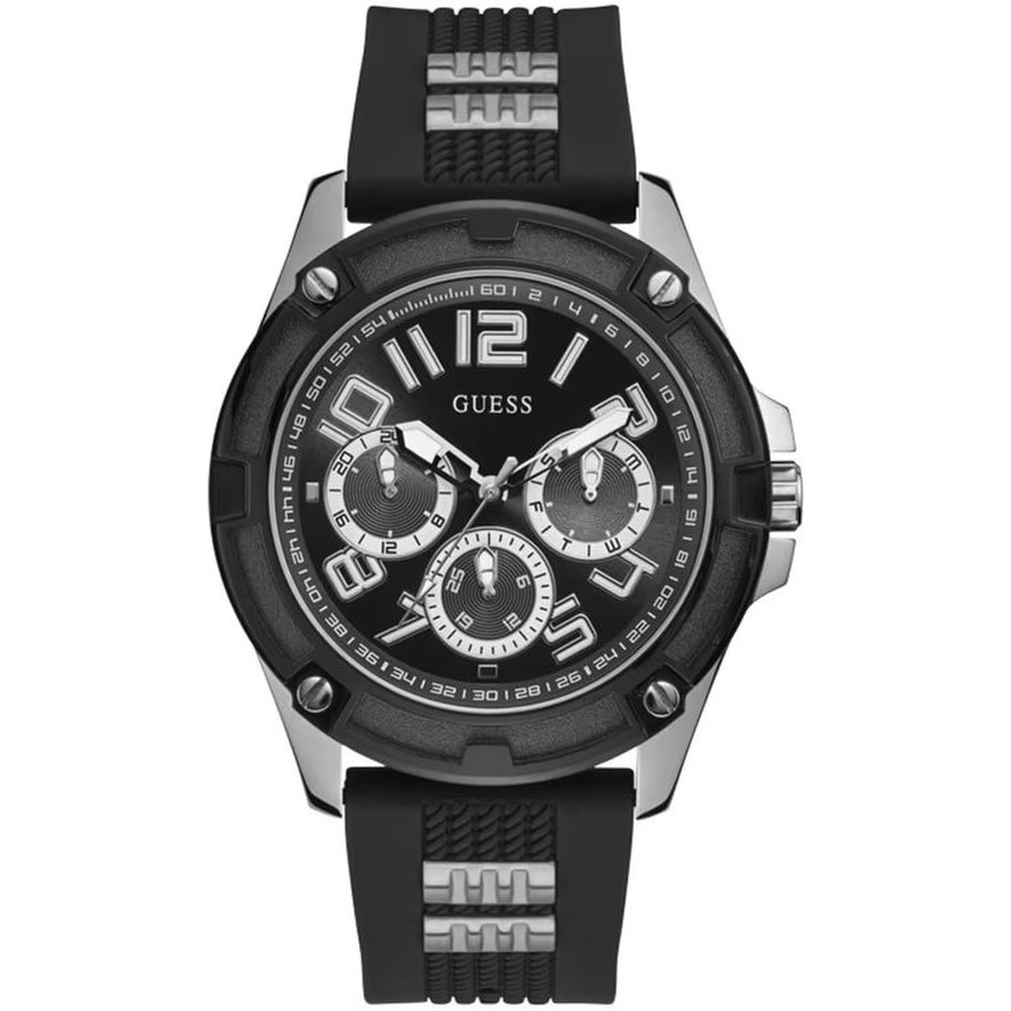 Black Synthetic Sport Watch