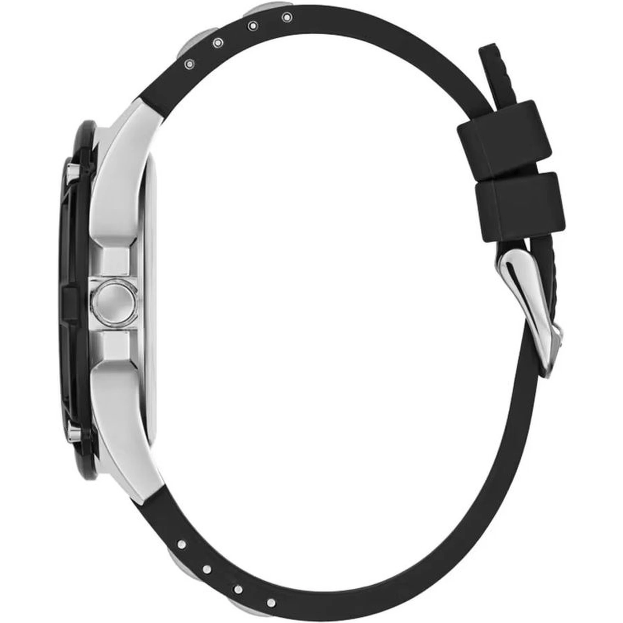 Black Synthetic Sport Watch