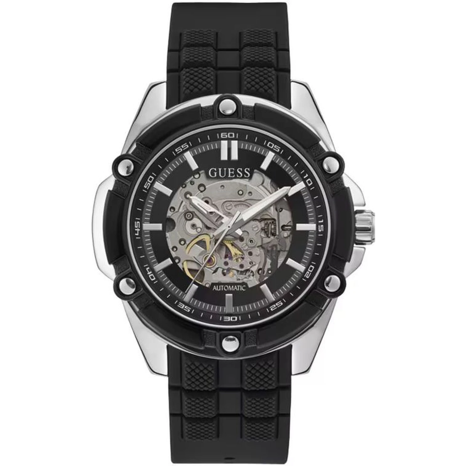 Black Synthetic Sport Watch