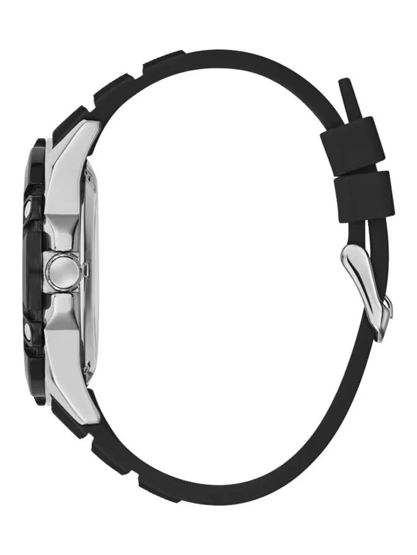 Black Synthetic Sport Watch