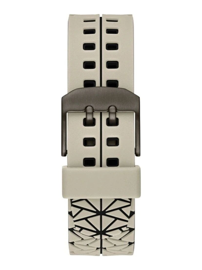 Beige Synthetic Digital Watch