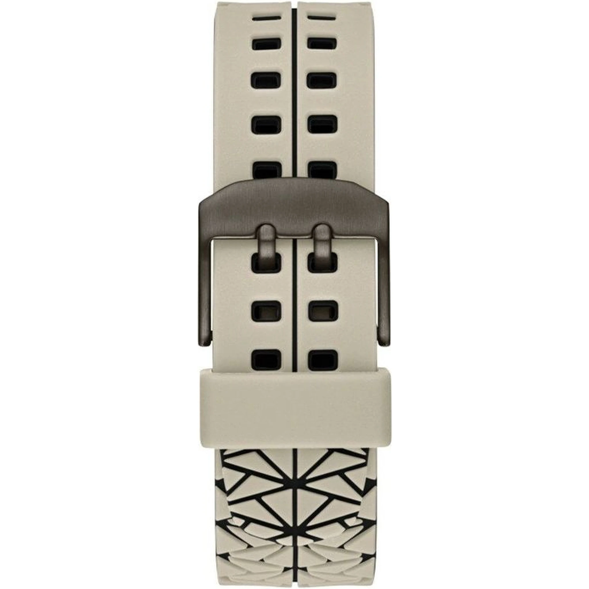 Beige Synthetic Digital Watch